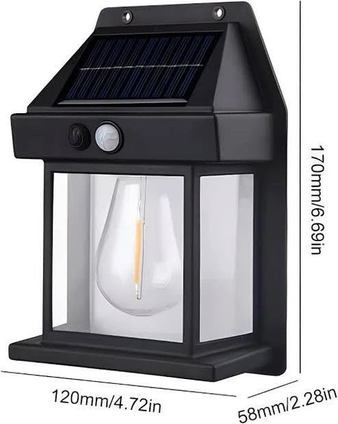 Solar Interaction Wall Lamp M991 - Motion Sensor & Waterproof Outdoor LED Light