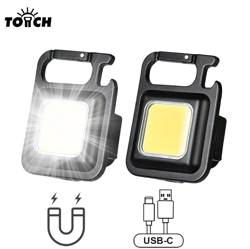 COB Rechargeable Keychain Light