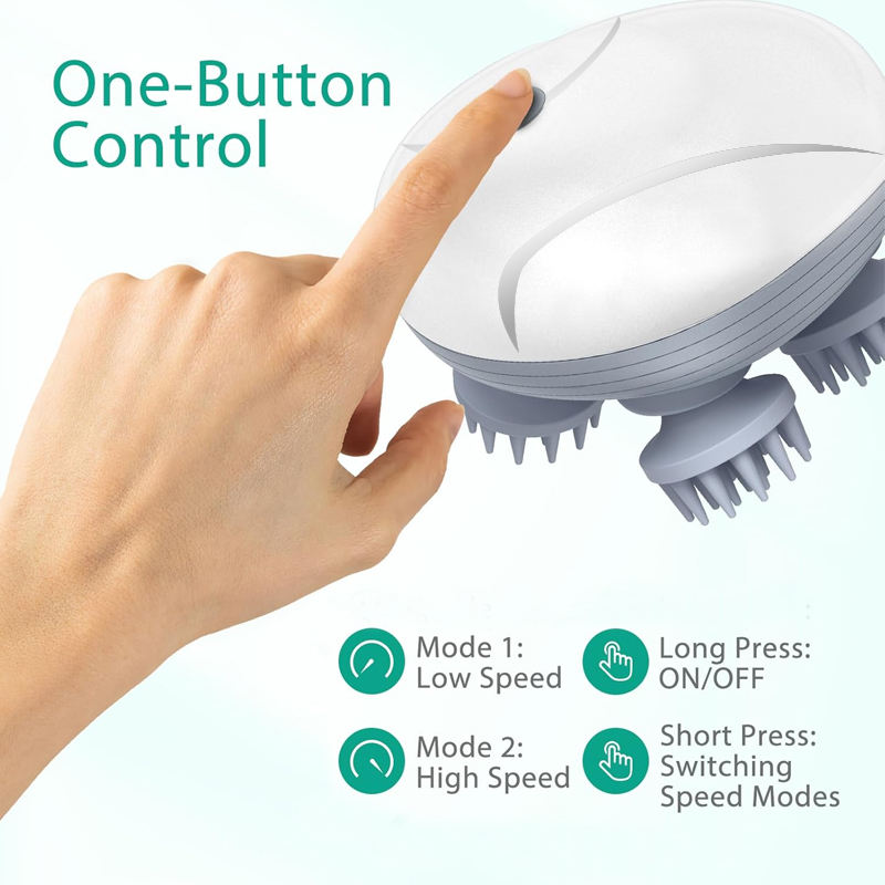 Premium Rechargeable Electric Scalp Massager"