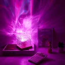 USB Dynamic Water Pattern Light - Rotating Crystal Projector with Remote Control