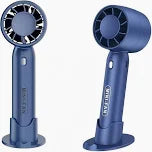 Portable Handheld Mini Fan with Phone Holder Stand (USB Rechargeable)