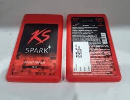 KS Spark Pocket Perfume - Spicy & Sizzling Fragrance (Pack of 3)