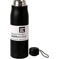 Premium Stainless Steel Vacuum Flask - Matte Black (500ml)