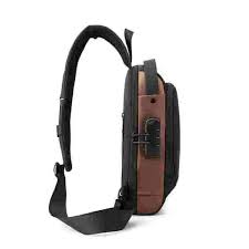 Anti-Theft Crossbody Shoulder Bag with USB Charging Port & Combination Lock
